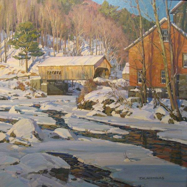 Late Afternoon, The Old Mill, T.M. Nicholas