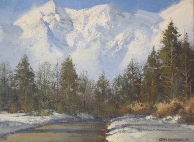 TM Nicholas Winter Contrasts  The Tetons TM Nicholas Winter Contrasts  The Tetons