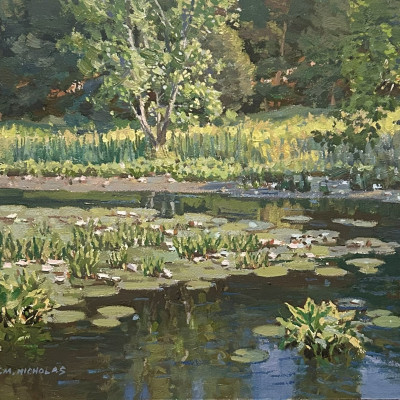 11x14 lily pond